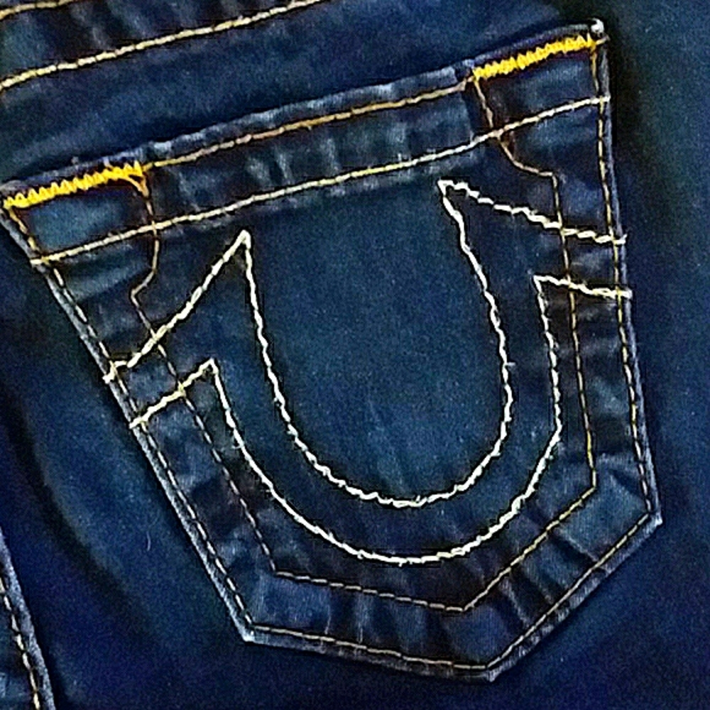 SOLD TRUE RELIGION size 27X28 Casey jeggings - Picture 3 of 11